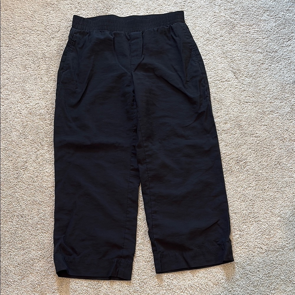 Ann Taylor Black Wide Leg Pants medium